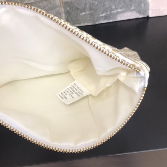 Levtex Monogram Zip Pouch - Metallic - Picture 4 of 4